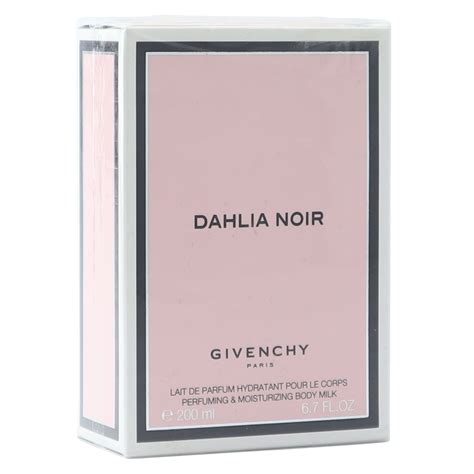 givenchy dahlia noir body milk|dahlia noir givenchy perfume.